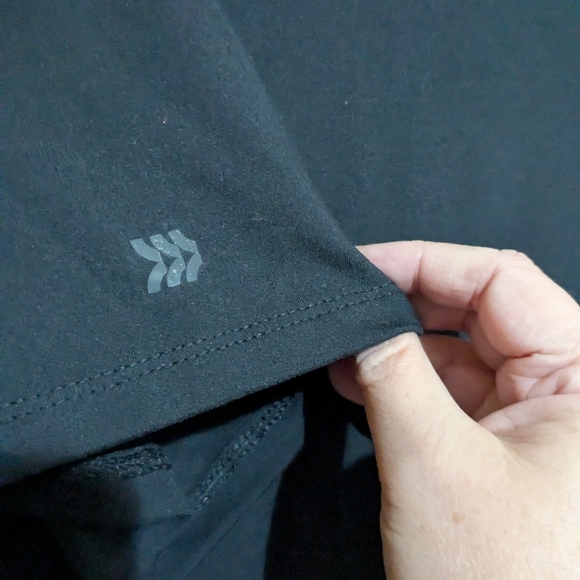 All in Motion Black Crew Neck Short Sleeve Tee XXL NWT - Picture 6 of 9